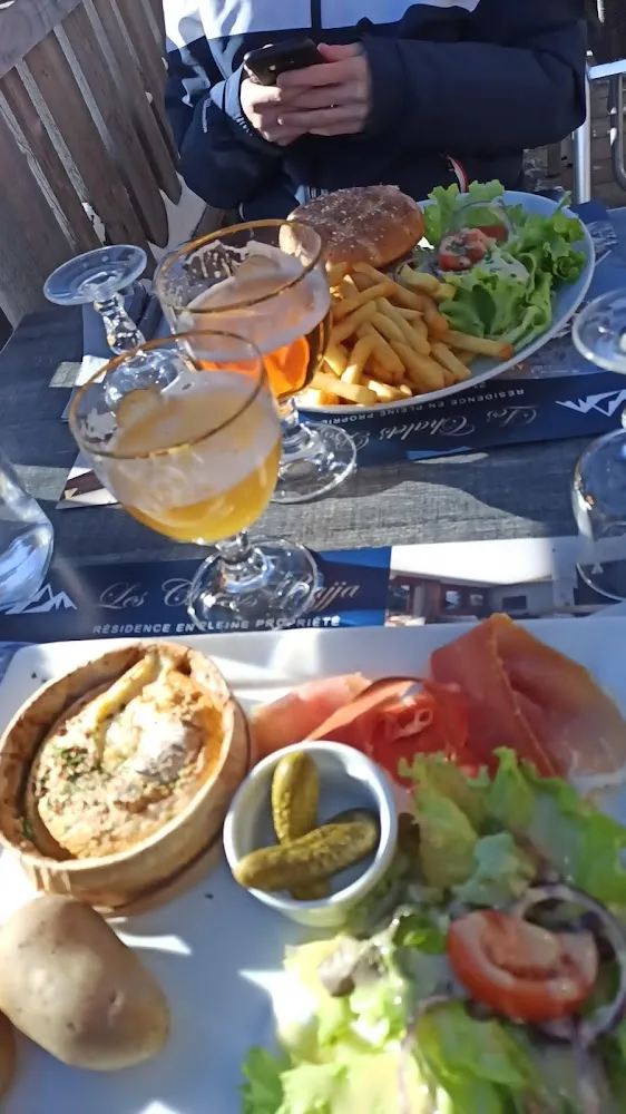 Burger Frites Boite Fromage