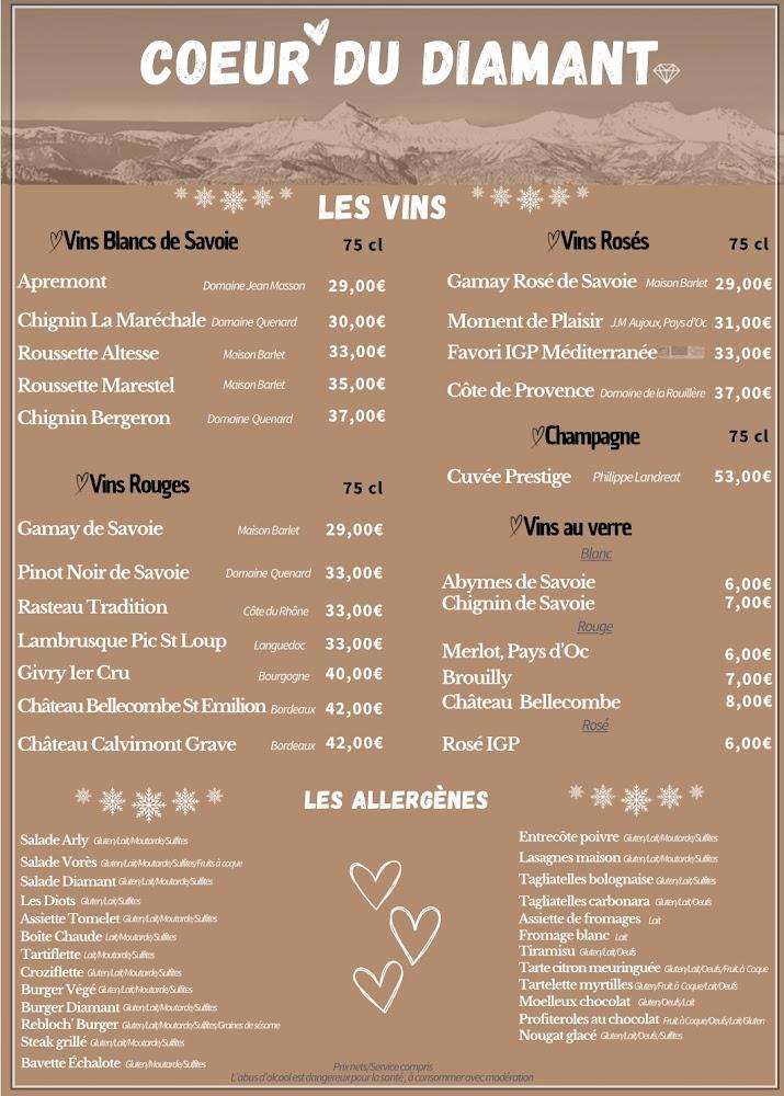 Au Cœur du Diamant - Menu Image 2